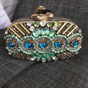 Kate Landry Embellished Clutch Purse